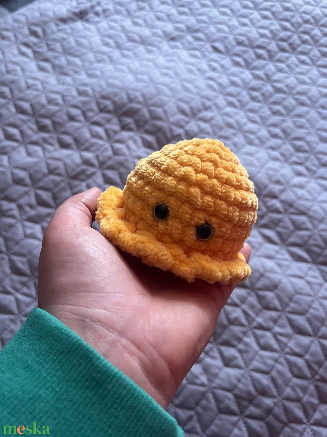 Horgolt plüss polip - játék & sport - plüssállat & játékfigura - polip - Meska.hu