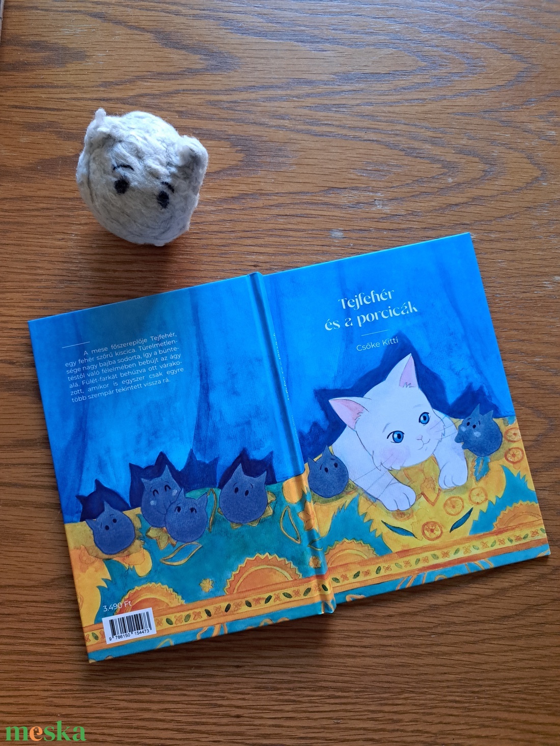 Tejfehér és a porcicák című mesekönyv - könyv & zene - könyv - Meska.hu