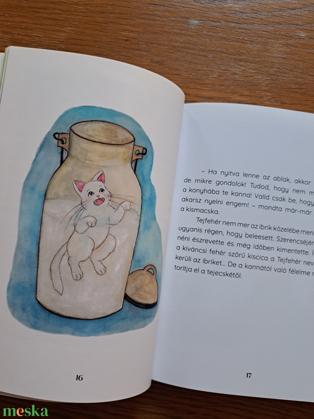 Tejfehér és a porcicák című mesekönyv - könyv & zene - könyv - Meska.hu