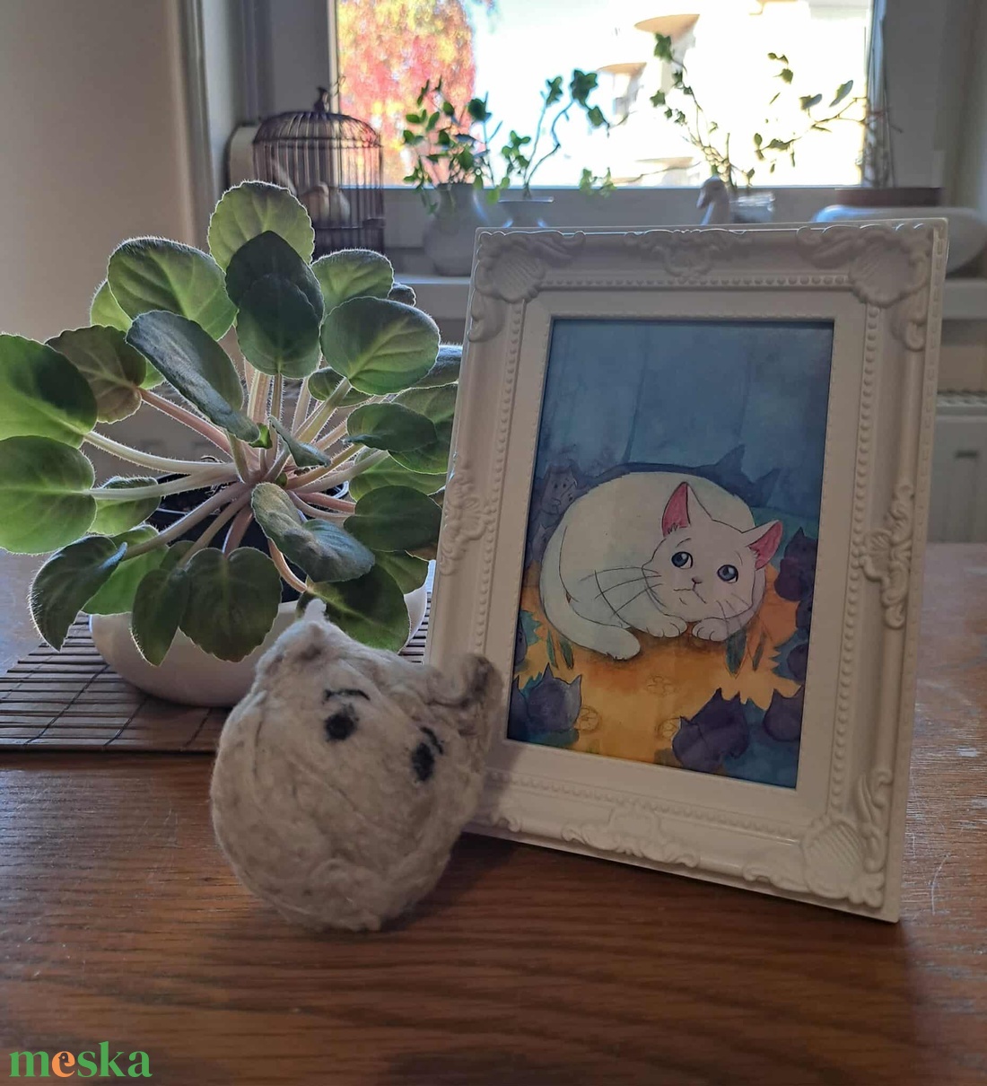 Cicás üdvözlőlapok - otthon & életmód - papír, írószer - ajándékozás kellékei - képeslap, üdvözlőlap - Meska.hu