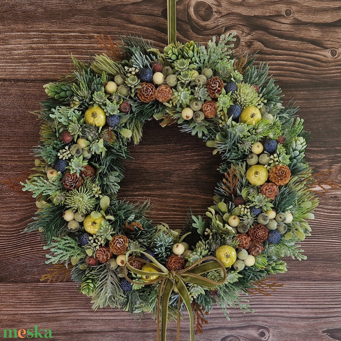 Téli deres I. - téli-karácsonyi ajtódísz, kopogtató - karácsony - karácsonyi lakásdekoráció - karácsonyi ajtódíszek - Meska.hu Téli deres I. - téli-karácsonyi ajtódísz, kopogtató - karácsony - karácsonyi lakásdekoráció - karácsonyi ajtódíszek - Meska.hu