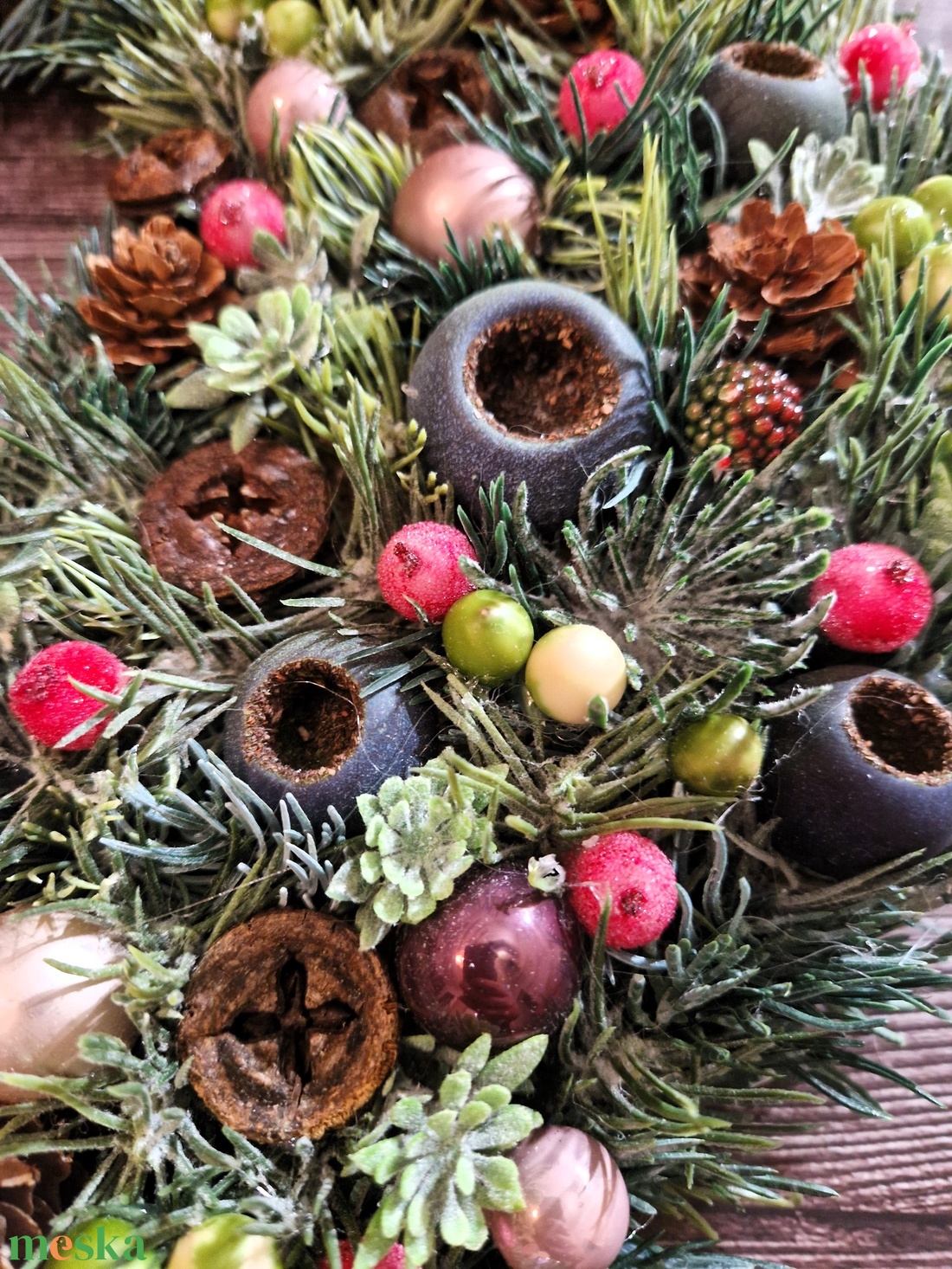 Téli deres IV. - téli-karácsonyi ajtódísz, kopogtató - karácsony - karácsonyi lakásdekoráció - karácsonyi ajtódíszek - Meska.hu Téli deres IV. - téli-karácsonyi ajtódísz, kopogtató - karácsony - karácsonyi lakásdekoráció - karácsonyi ajtódíszek - Meska.hu