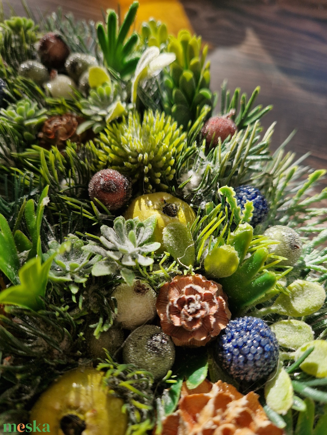 Téli deres I. - téli-karácsonyi ajtódísz, kopogtató - karácsony - karácsonyi lakásdekoráció - karácsonyi ajtódíszek - Meska.hu Téli deres I. - téli-karácsonyi ajtódísz, kopogtató - karácsony - karácsonyi lakásdekoráció - karácsonyi ajtódíszek - Meska.hu