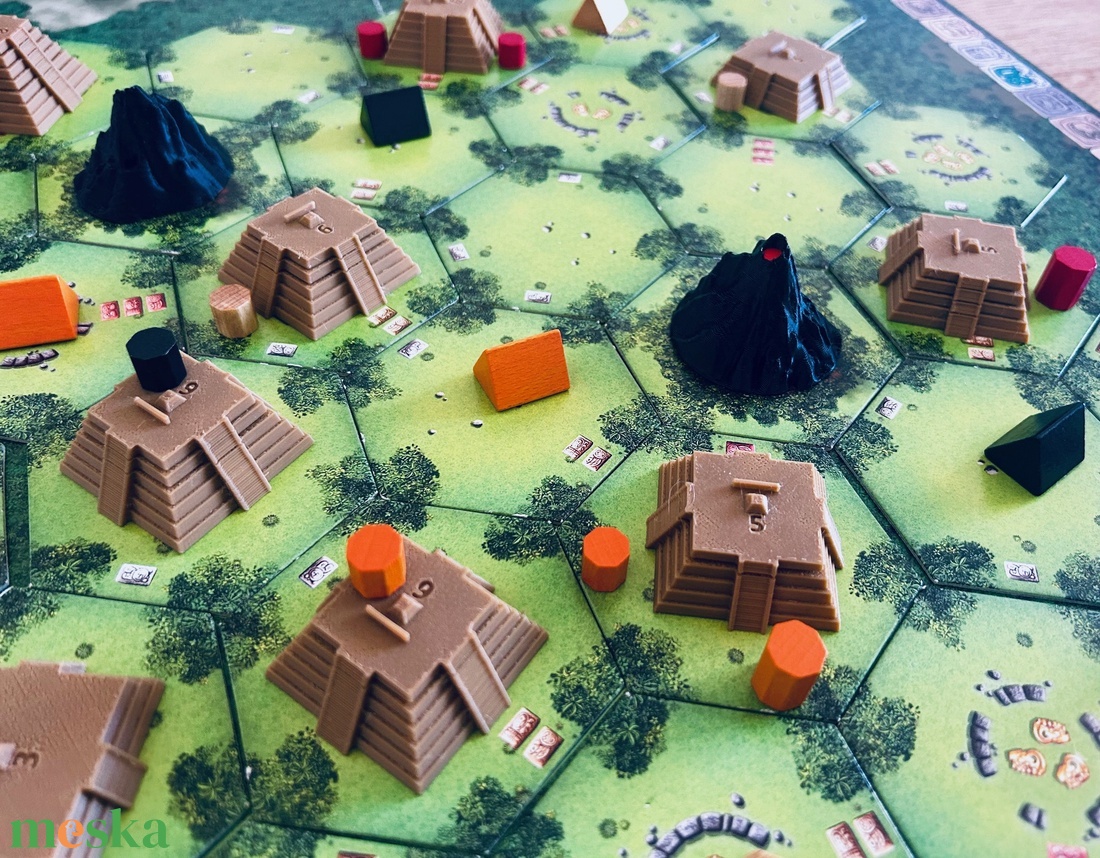 Tikal kiegészítők (templomok és vulkánok) - játék & sport - táblajáték és kártyajáték - társasjátékok - Meska.hu Tikal kiegészítők (templomok és vulkánok) - játék & sport - táblajáték és kártyajáték - társasjátékok - Meska.hu