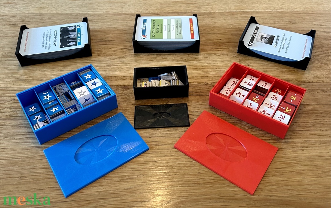Twilight Struggle kiegészítők: tárolók (6 db) - játék & sport - táblajáték és kártyajáték - társasjátékok - Meska.hu Twilight Struggle kiegészítők: tárolók (6 db) - játék & sport - táblajáték és kártyajáték - társasjátékok - Meska.hu