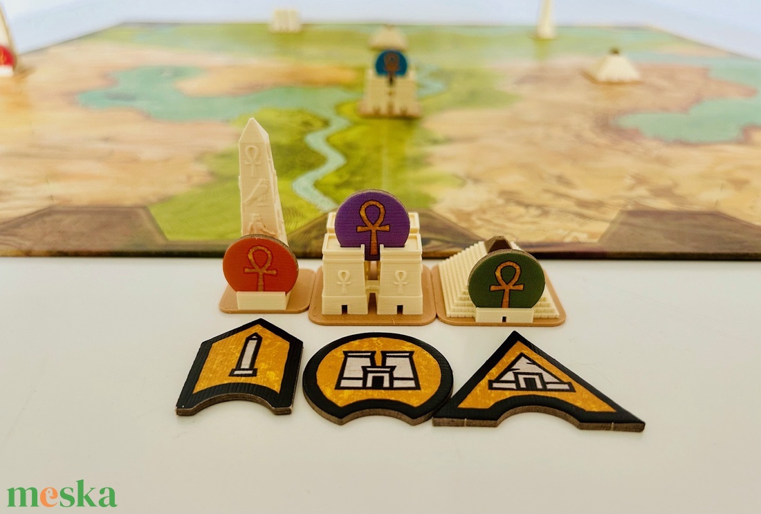 Ankh: Egyiptom istenei kiegészítő - monumentumok (30 db) - játék & sport - táblajáték és kártyajáték - társasjátékok - Meska.hu Ankh: Egyiptom istenei kiegészítő - monumentumok (30 db) - játék & sport - táblajáték és kártyajáték - társasjátékok - Meska.hu
