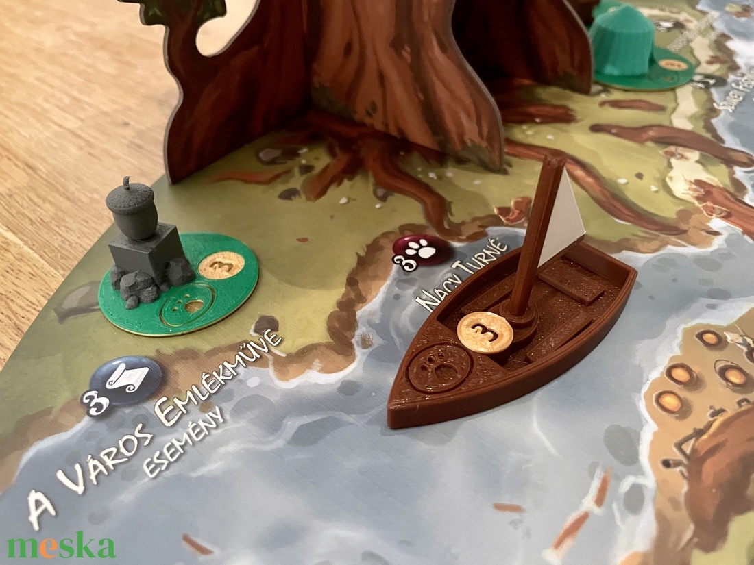 Everdell kiegészítők - eseményjelzők (4 db) - játék & sport - táblajáték és kártyajáték - társasjátékok - Meska.hu