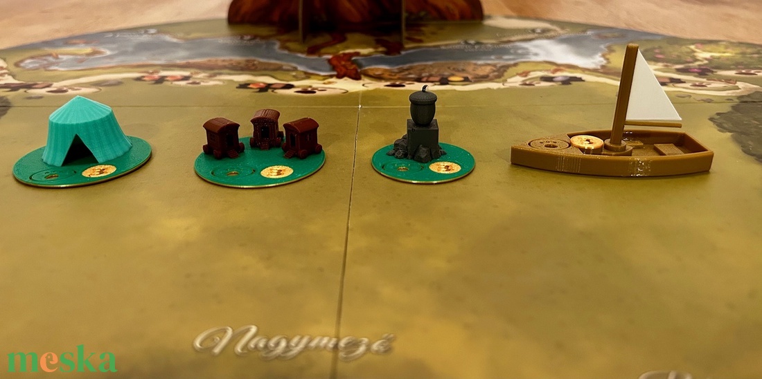 Everdell kiegészítők - eseményjelzők (4 db) - játék & sport - táblajáték és kártyajáték - társasjátékok - Meska.hu