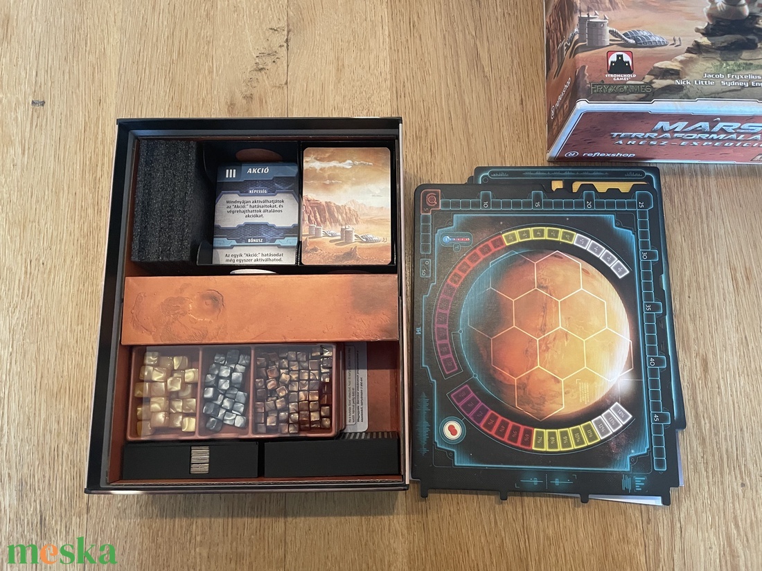 Mars terraformálása Árész expedíció kiegészítő: kártyatartók (2 db) - játék & sport - táblajáték és kártyajáték - társasjátékok - Meska.hu