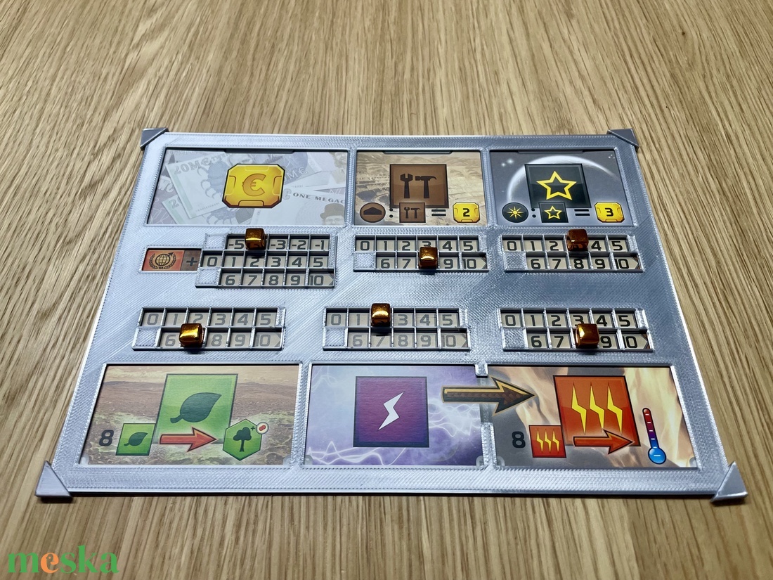 Mars terraformálása kiegészítő: játkostábla csúszásmentesítő - játék & sport - táblajáték és kártyajáték - társasjátékok - Meska.hu