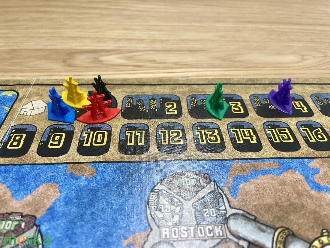 Nagyfeszültség társasjáték kiegészítők: játékosjelölők (132 db) - játék & sport - táblajáték és kártyajáték - társasjátékok - dobókocka - Meska.hu