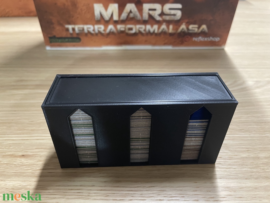Mars terraformálása társasjáték-kiegészítő: lapkatartó - játék & sport - táblajáték és kártyajáték - társasjátékok - dobókocka - Meska.hu