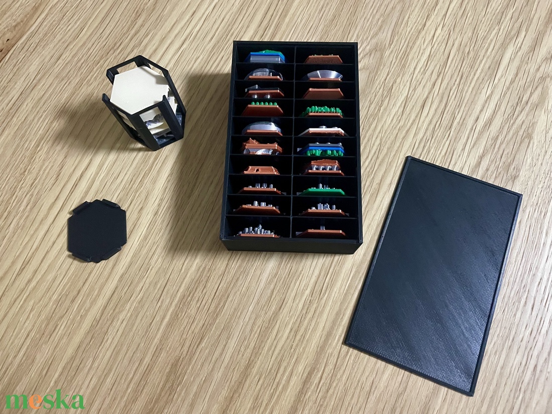 Mars terraformálása kiegészítő: egyedi 3D lapkák (28 db) - játék & sport - táblajáték és kártyajáték - társasjátékok - dobókocka - Meska.hu