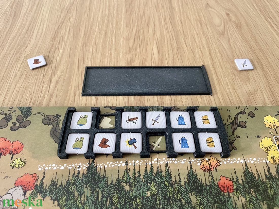 Root kiegészítő: tárgytartó/tároló - játék & sport - táblajáték és kártyajáték - társasjátékok - dobókocka - Meska.hu