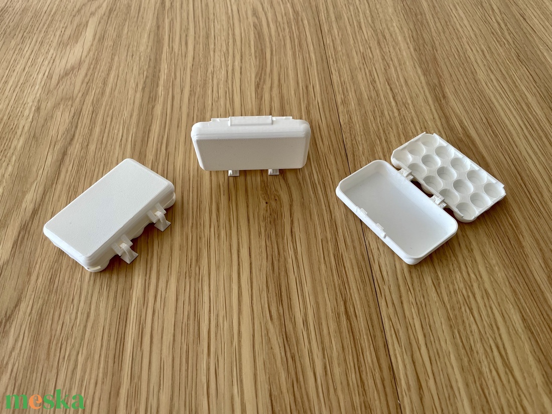 Fesztáv társasjáték-kiegészítő: tojástartók (5 db) - játék & sport - táblajáték és kártyajáték - társasjátékok - dobókocka - Meska.hu