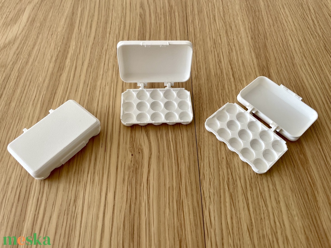 Fesztáv társasjáték-kiegészítő: tojástartók (5 db) - játék & sport - táblajáték és kártyajáték - társasjátékok - dobókocka - Meska.hu