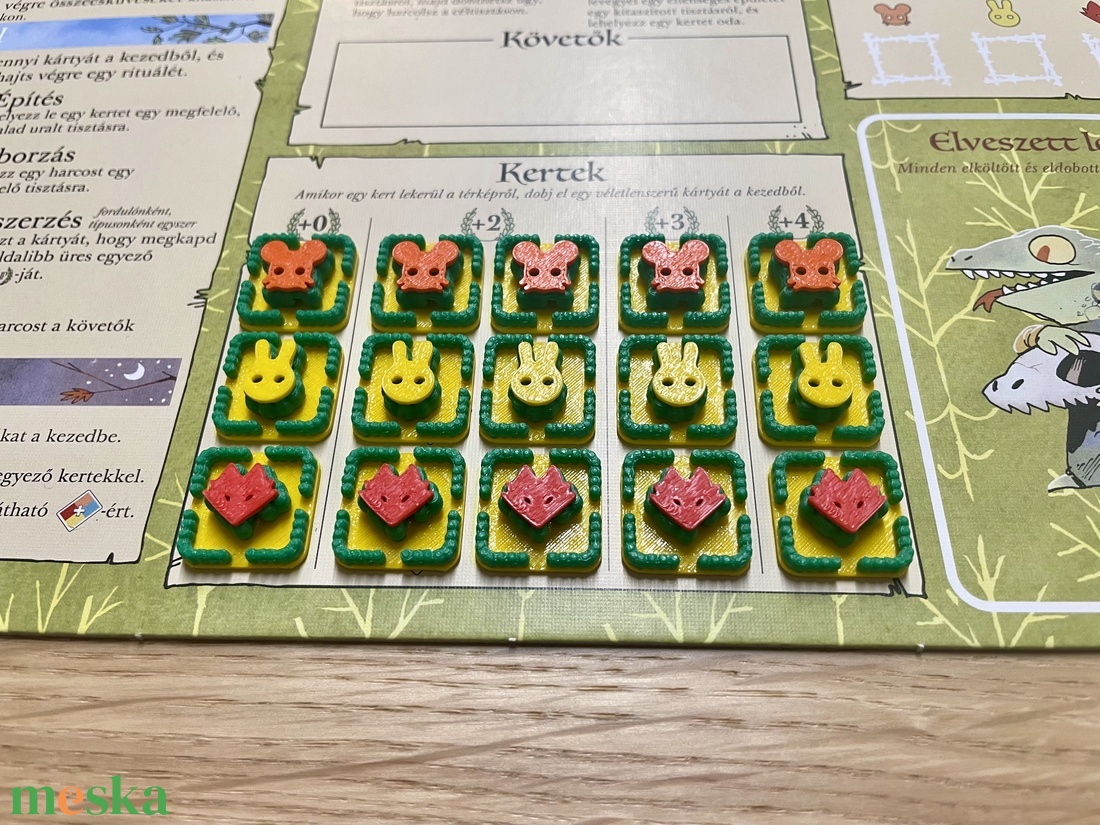 Root kiegészítő jelölők: vízi népek (24 db) - játék & sport - táblajáték és kártyajáték - társasjátékok - dobókocka - Meska.hu