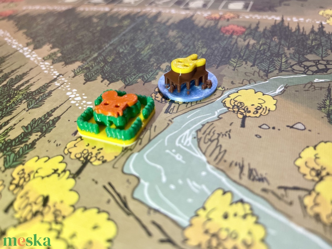 Root kiegészítő jelölők: vízi népek (24 db) - játék & sport - táblajáték és kártyajáték - társasjátékok - dobókocka - Meska.hu