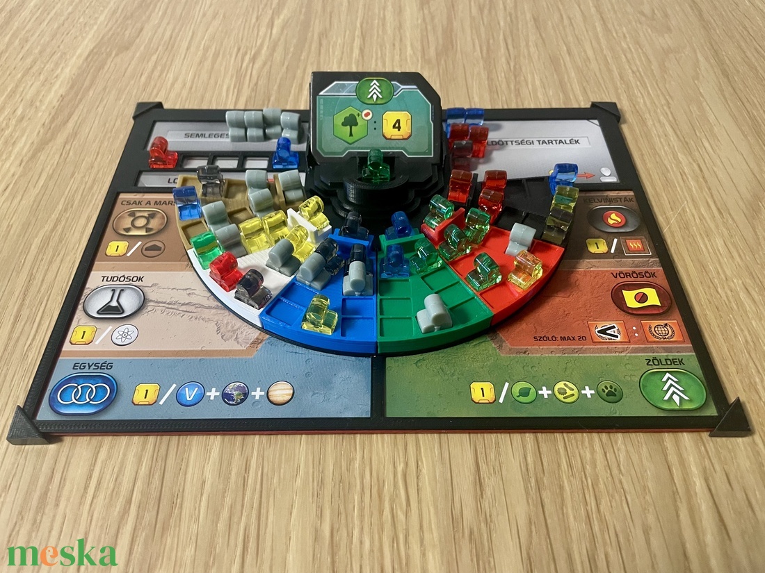 Mars terraformálása kiegészítő: Hatalmi játszma politikus pulpitusa - játék & sport - táblajáték és kártyajáték - társasjátékok - dobókocka - Meska.hu