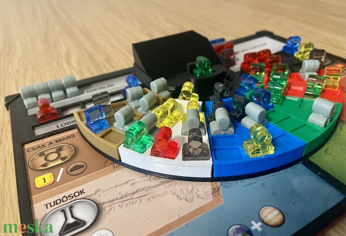 Mars terraformálása kiegészítő: Hatalmi játszma politikus pulpitusa - játék & sport - táblajáték és kártyajáték - társasjátékok - dobókocka - Meska.hu