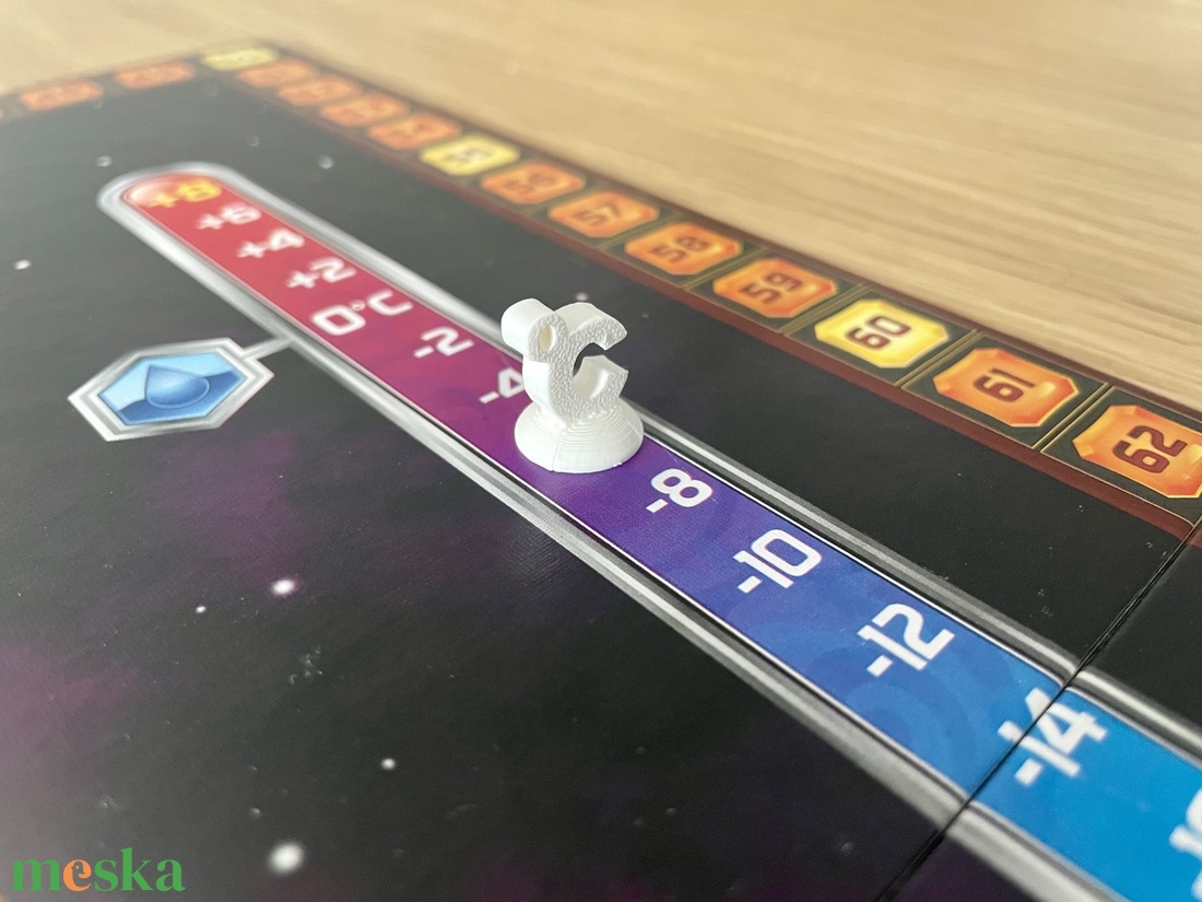 Mars terraformálása kiegészítő, globális jelölők (5 db) - játék & sport - táblajáték és kártyajáték - társasjátékok - dobókocka - Meska.hu