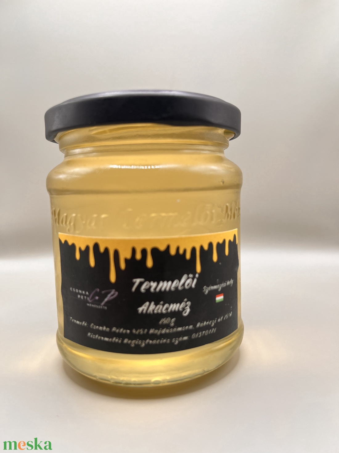 Akácméz 250g - élelmiszer - méz & propolisz - Meska.hu Akácméz 250g - élelmiszer - méz & propolisz - Meska.hu