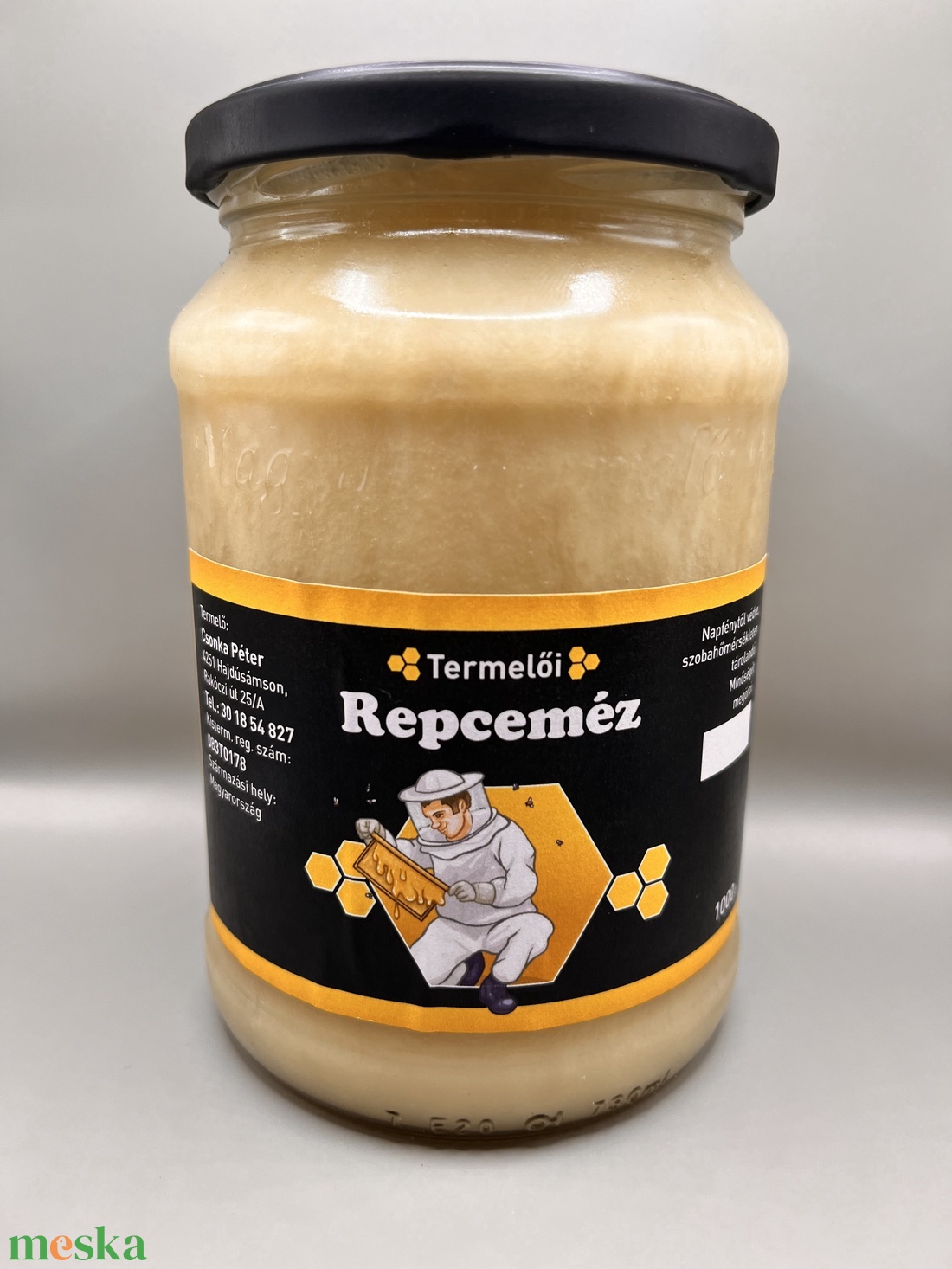 Termelői Repceméz - élelmiszer - méz & propolisz - Meska.hu Termelői Repceméz - élelmiszer - méz & propolisz - Meska.hu