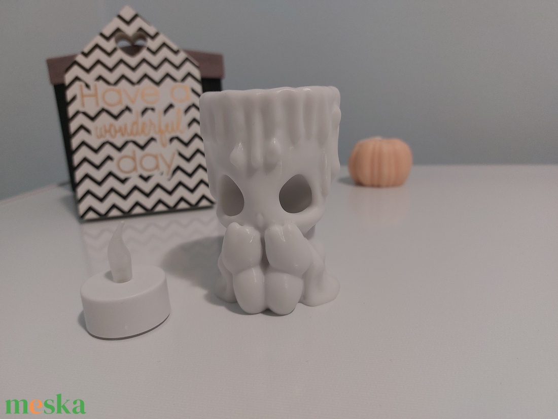 Halloweeni Little Candle Ghost csoki és cukorkatartó gyertyácska, mécsestartó - otthon & életmód - dekoráció - halloween - halloweeni dekoráció - Meska.hu Halloweeni Little Candle Ghost csoki és cukorkatartó gyertyácska, mécsestartó - otthon & életmód - dekoráció - halloween - halloweeni dekoráció - Meska.hu