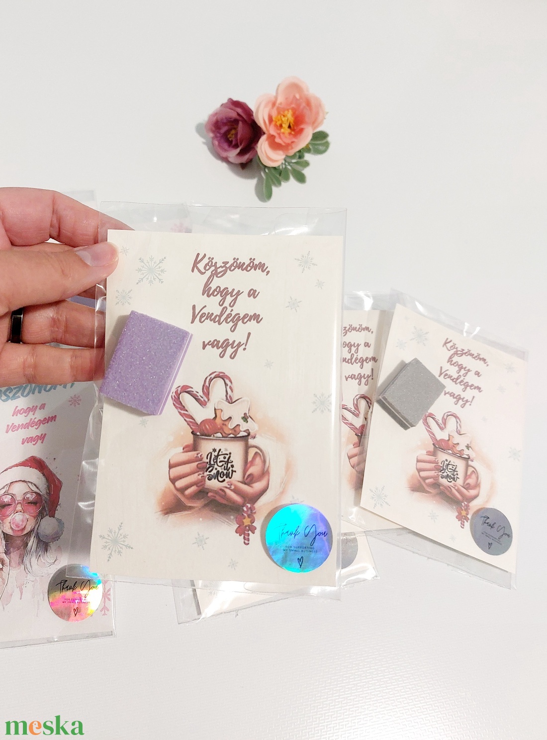 Karácsonyi köszönő ajándék, köszönő kártya bufferra, körömreszelővel, új - karácsony - karácsonyi ajándékozás - karácsonyi ajándékcsomagolás - Meska.hu Karácsonyi köszönő ajándék, köszönő kártya bufferra, körömreszelővel, új - karácsony - karácsonyi ajándékozás - karácsonyi ajándékcsomagolás - Meska.hu