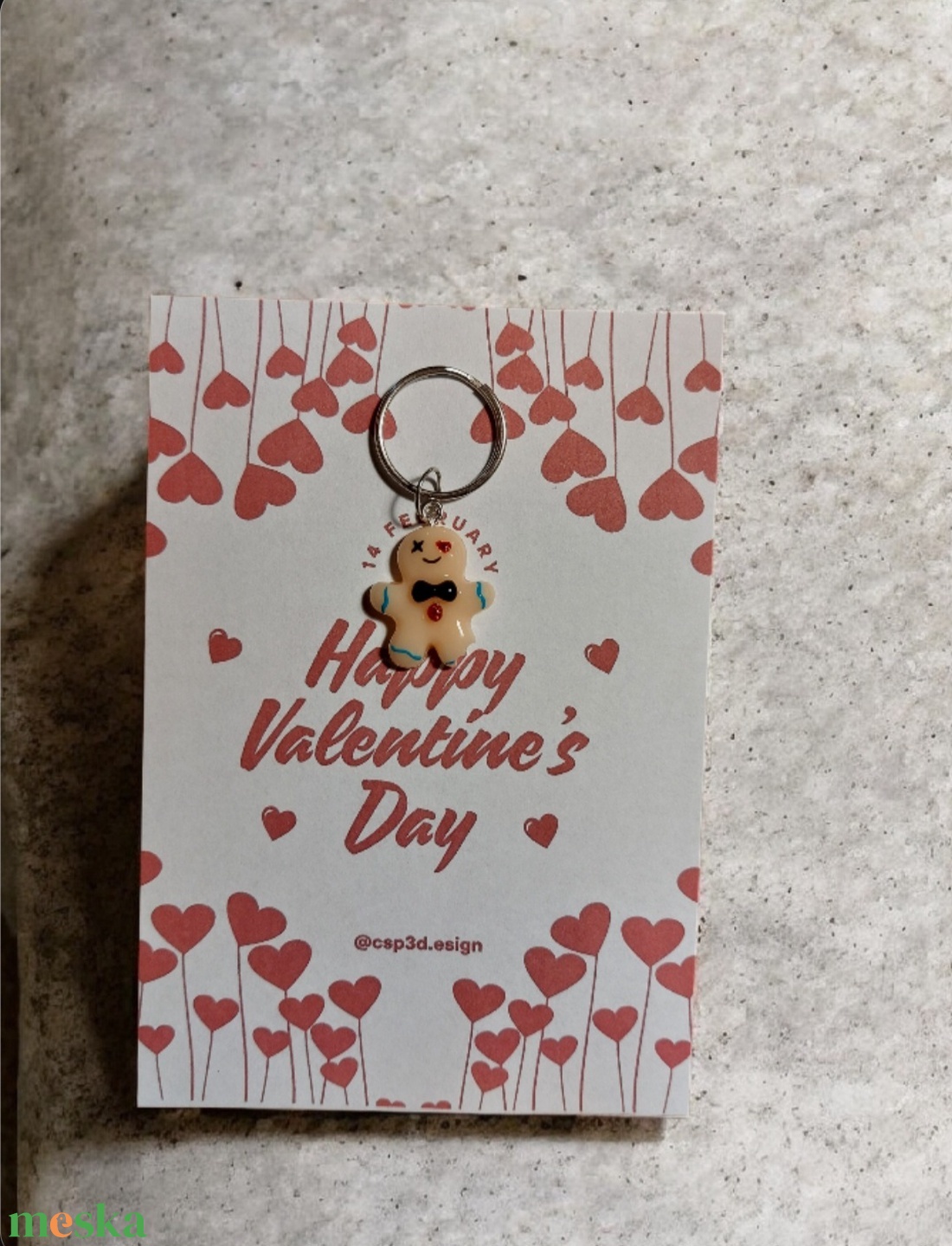 AKCIÓS! �� Valentin-napi ajándék, ami valóban személyes ��  Mézis szerelmes csillogó kulcstartó, Névre szóló, új - táska & tok - kulcstartó & táskadísz - kulcstartó - Meska.hu