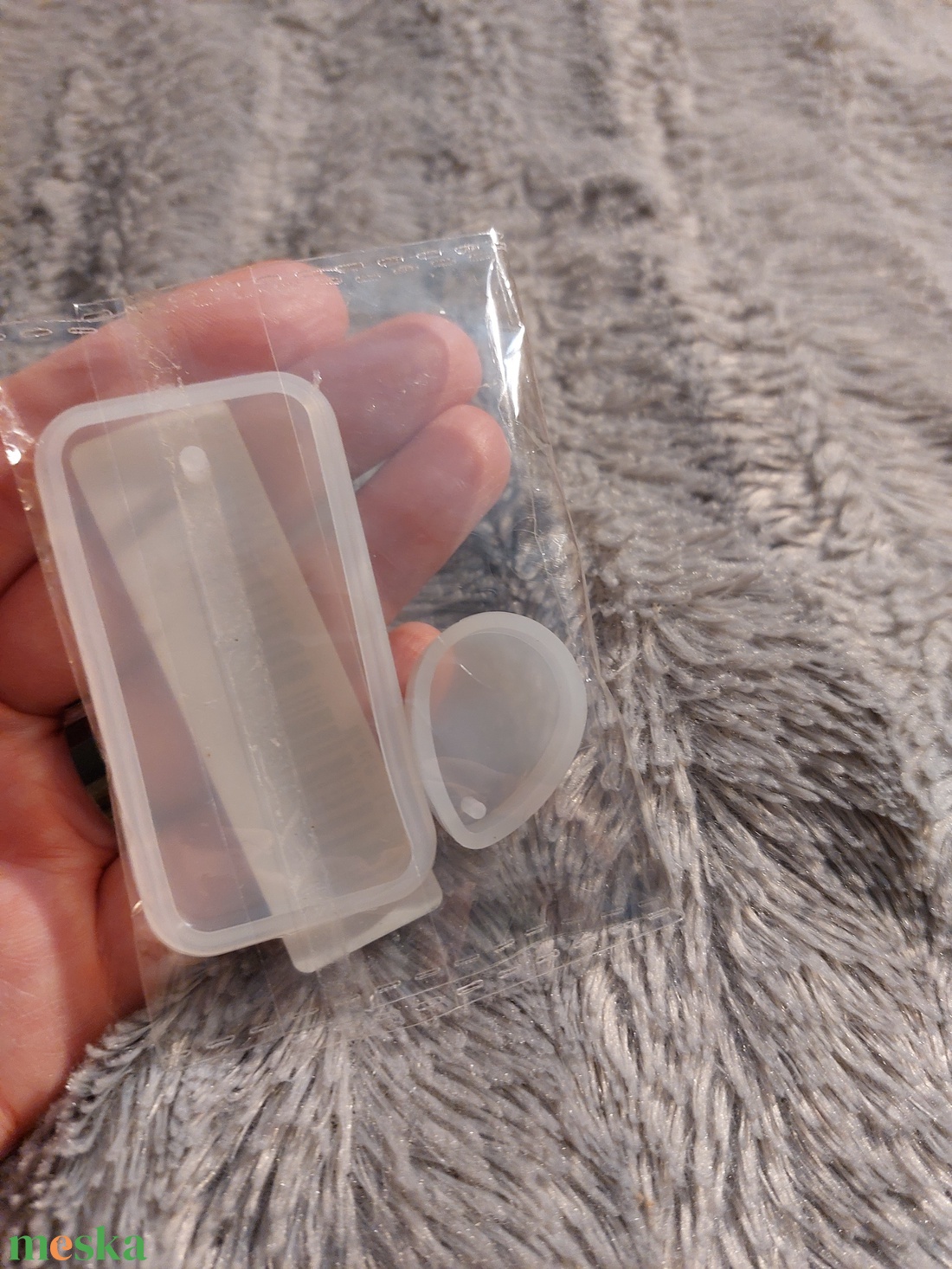 Resin, gyanta medál szilikon öntőforma, 2 db-os szett - kellékek & szerszámok - vegyes alapanyag - szilikon öntőforma - Meska.hu