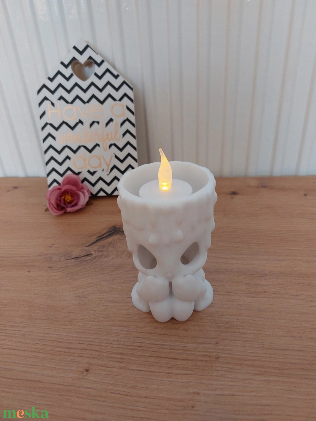 White Little Candle � hangulatos gyertyácska és apróságtartó - otthon & életmód - gyertya, illat, aroma - mécses és mécsestartó - Meska.hu