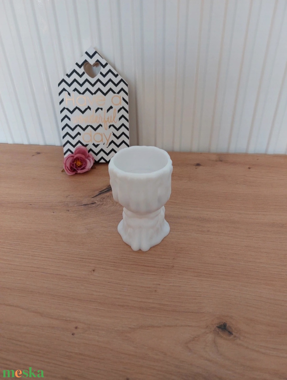 White Little Candle � hangulatos gyertyácska és apróságtartó - otthon & életmód - gyertya, illat, aroma - mécses és mécsestartó - Meska.hu