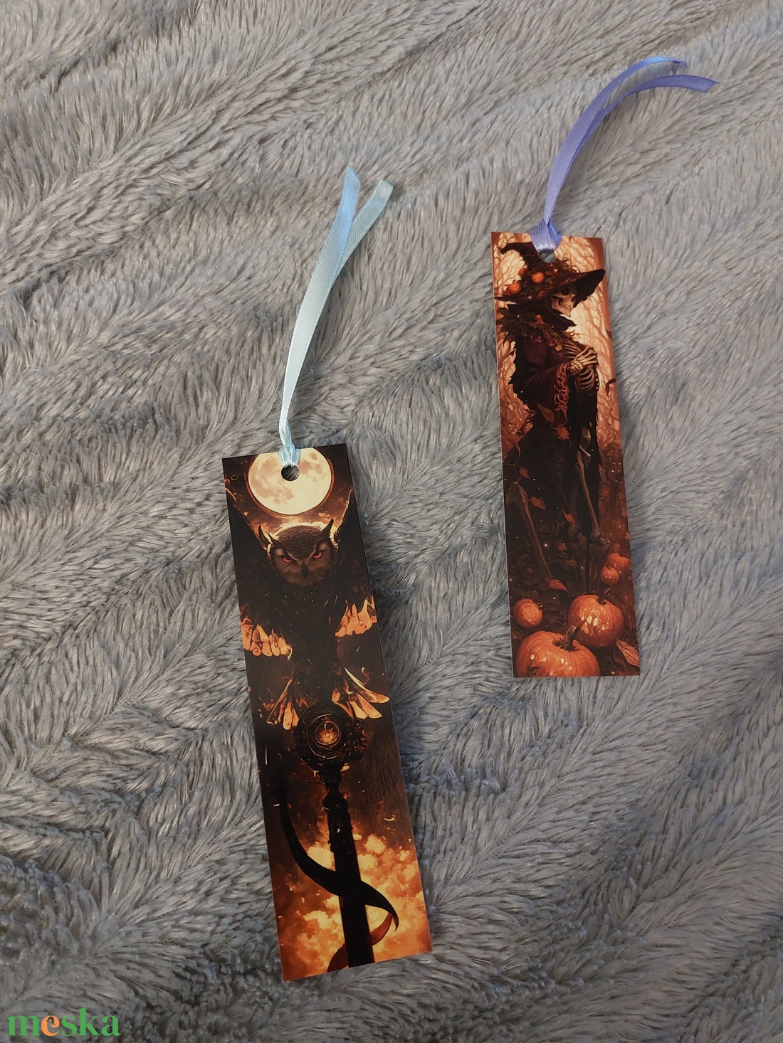 Mystery, Fantasy könyvjelzők, 4 db-os csomagban, szalggal, Book Lover - könyv & zene - könyvjelző - Meska.hu