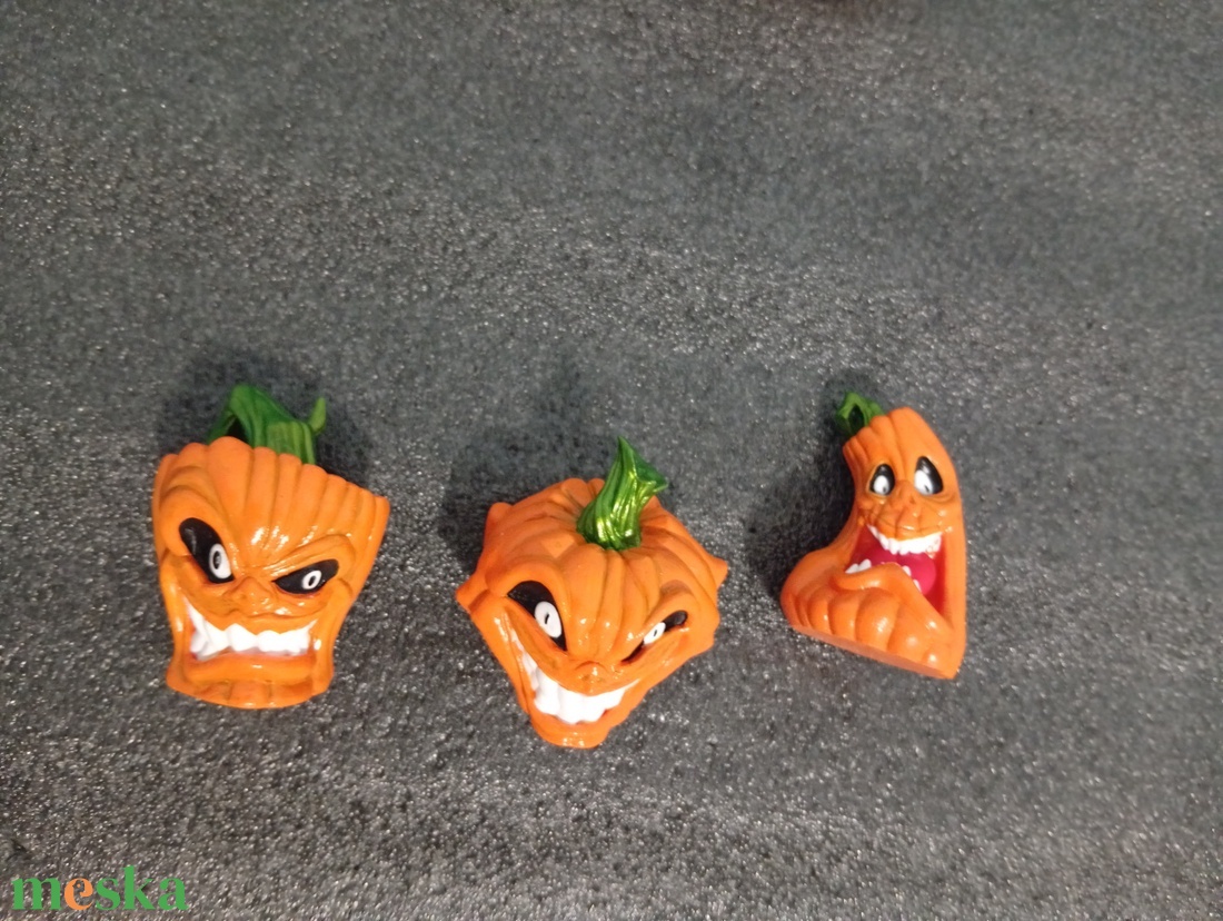 Happy Pumpkin vicces tökfejek - otthon & életmód - dekoráció - asztal és polc dekoráció - asztaldísz - Meska.hu