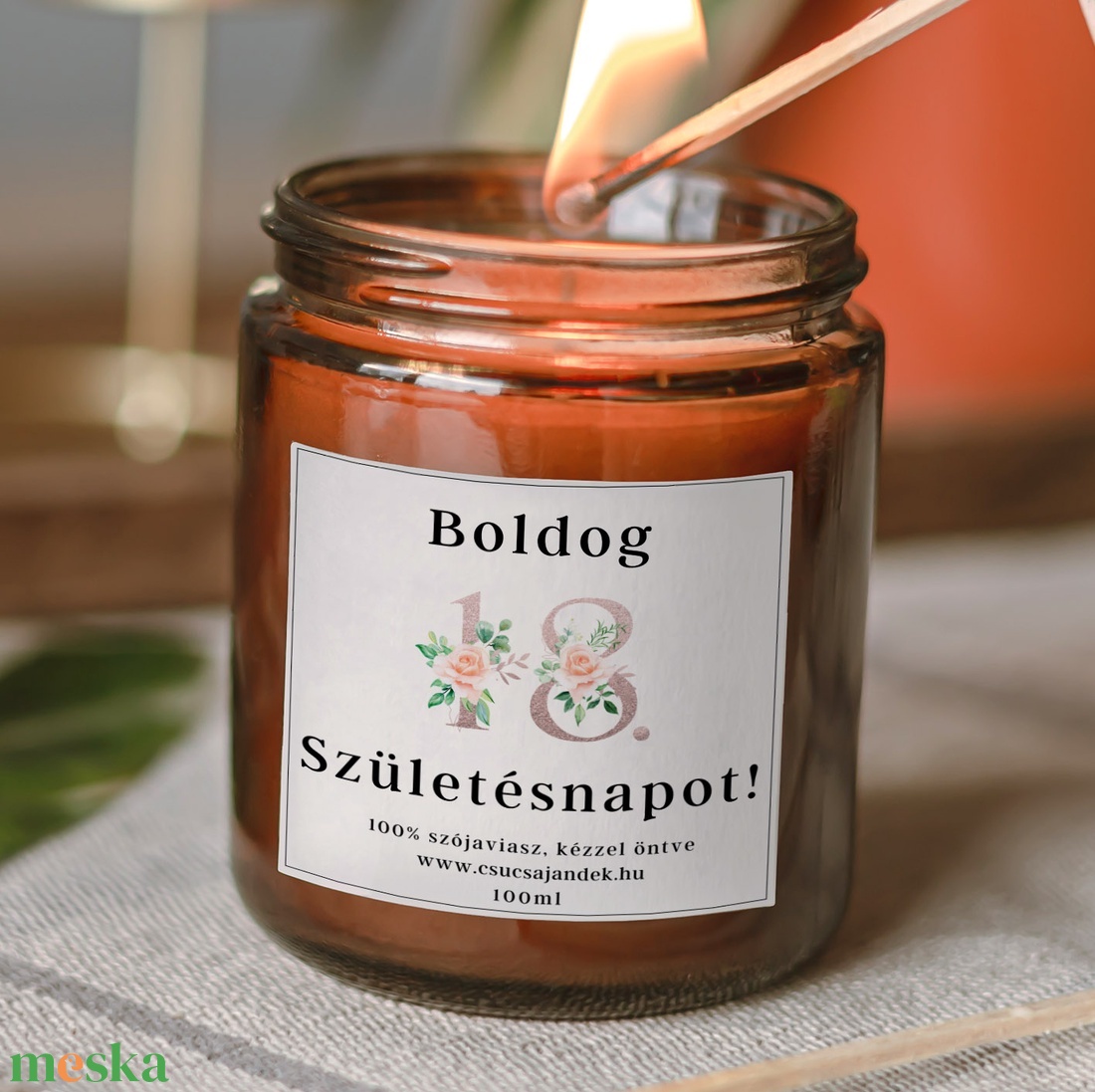 Illatgyertya - Boldog születésnapot! ( Választható illattal ) - otthon & életmód - gyertya, illat, aroma - gyertya - Meska.hu Illatgyertya - Boldog születésnapot! ( Választható illattal ) - otthon & életmód - gyertya, illat, aroma - gyertya - Meska.hu