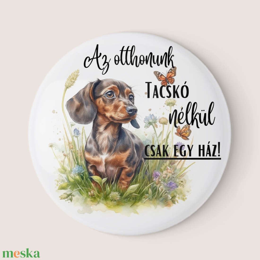 Hűtőmágnes - Tacskó - otthon & életmód - konyhafelszerelés, tálalás - konyhai dekoráció - hűtőmágnes - Meska.hu Hűtőmágnes - Tacskó - otthon & életmód - konyhafelszerelés, tálalás - konyhai dekoráció - hűtőmágnes - Meska.hu