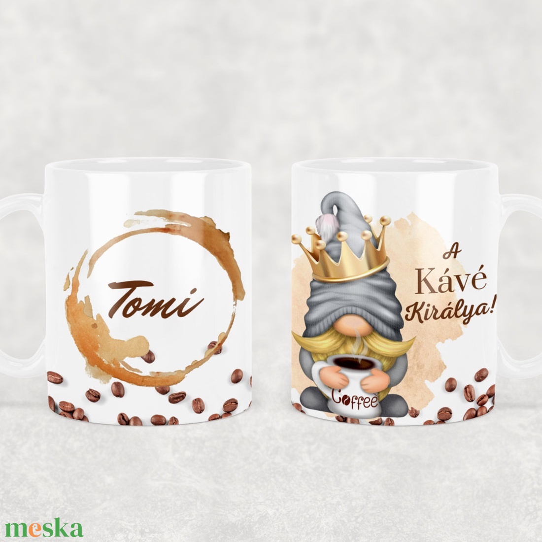 Bögre - Kávé királya! ( Bármilyen névvel ) - otthon & életmód - konyhafelszerelés, tálalás - tálalás - bögre & csésze - Meska.hu Bögre - Kávé királya! ( Bármilyen névvel ) - otthon & életmód - konyhafelszerelés, tálalás - tálalás - bögre & csésze - Meska.hu