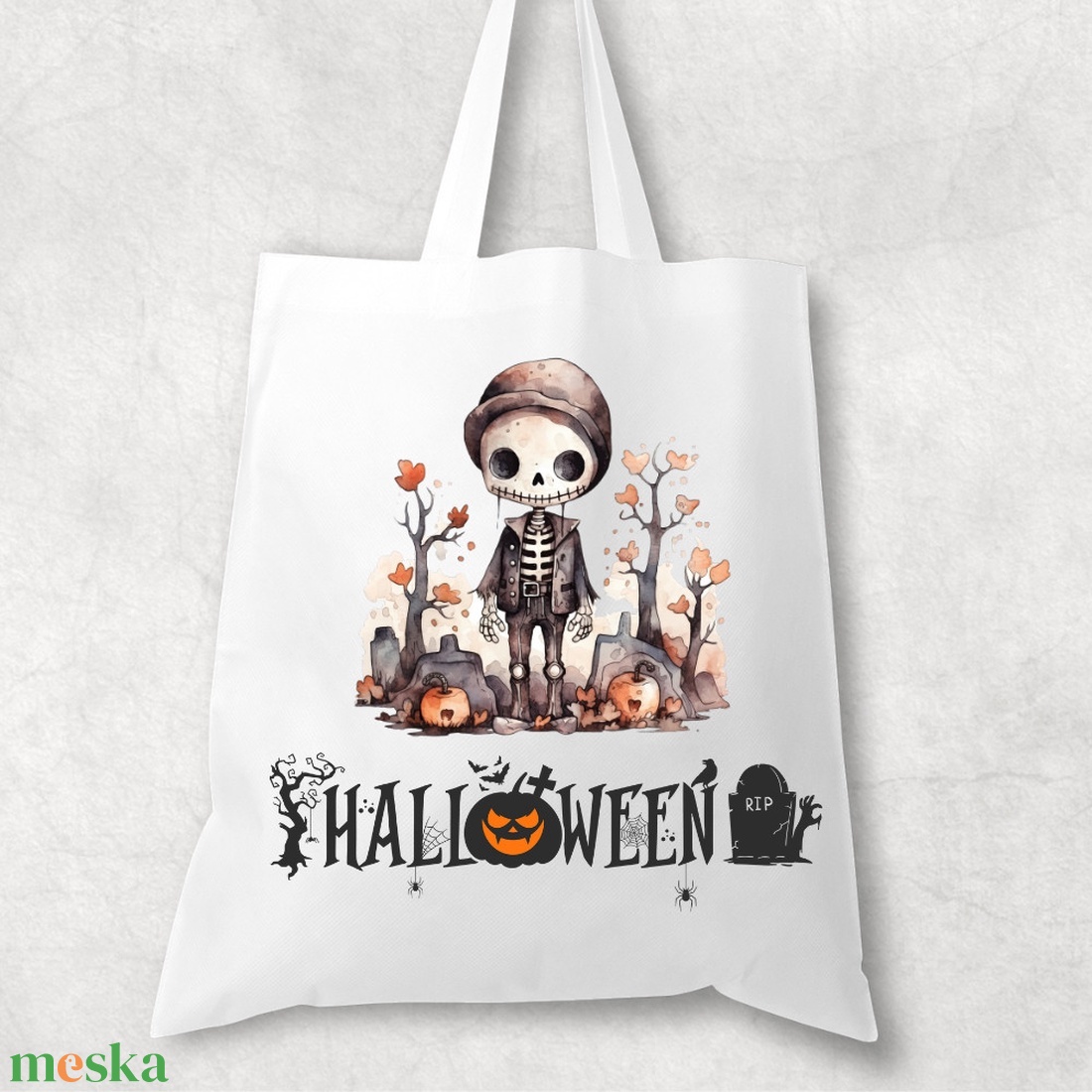 Bevásárlótáska - Halloween - táska & tok - bevásárlás & shopper táska - shopper, textiltáska, szatyor - Meska.hu