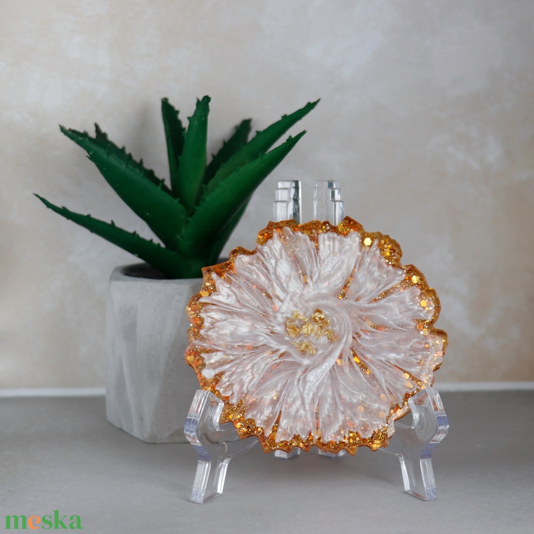 Poháralátét - virág mintás - otthon & életmód - konyhafelszerelés, tálalás - tálalás - tányér- és poháralátét - Meska.hu