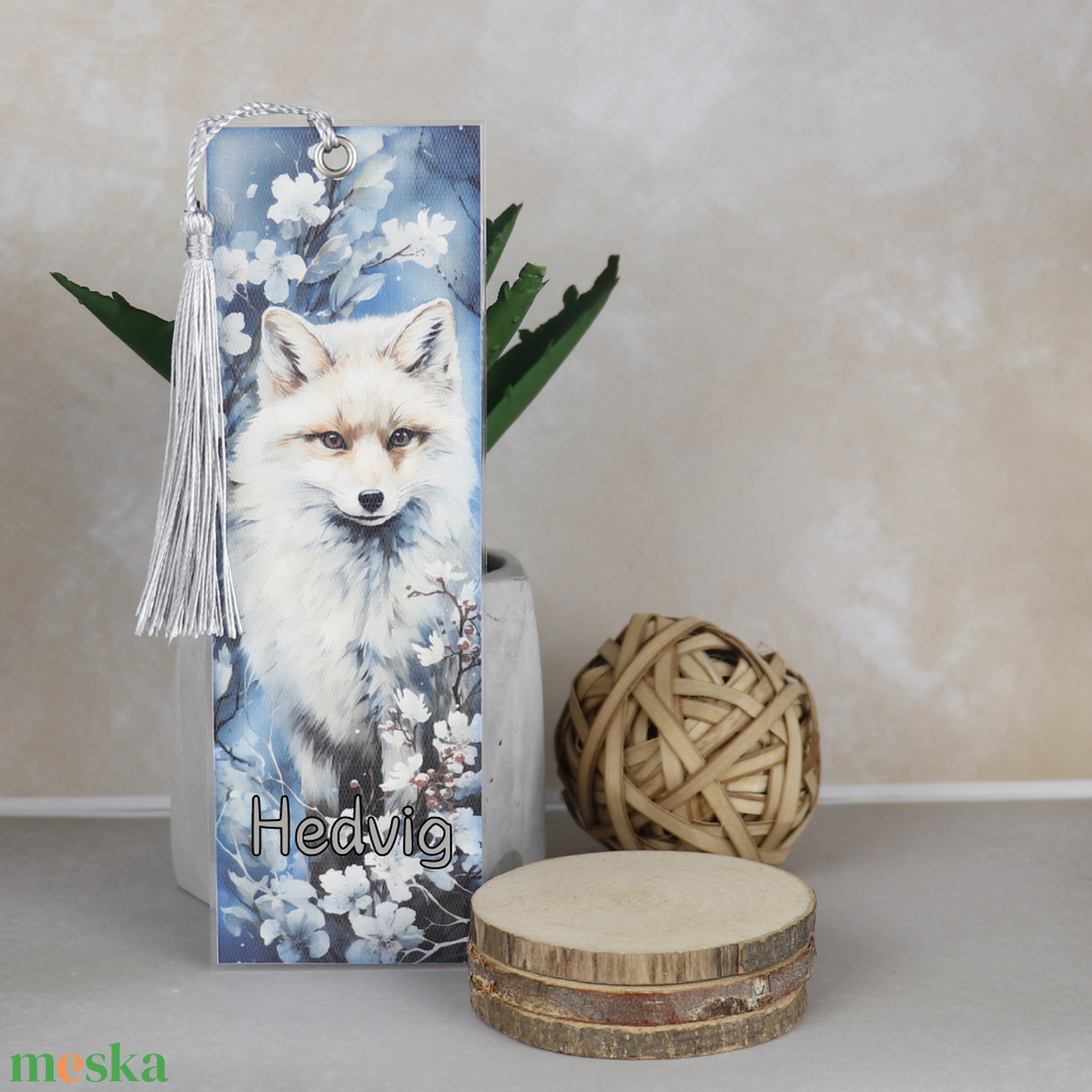 Állatos könyvjelző- róka Névre szóló - könyv & zene - könyvjelző - Meska.hu