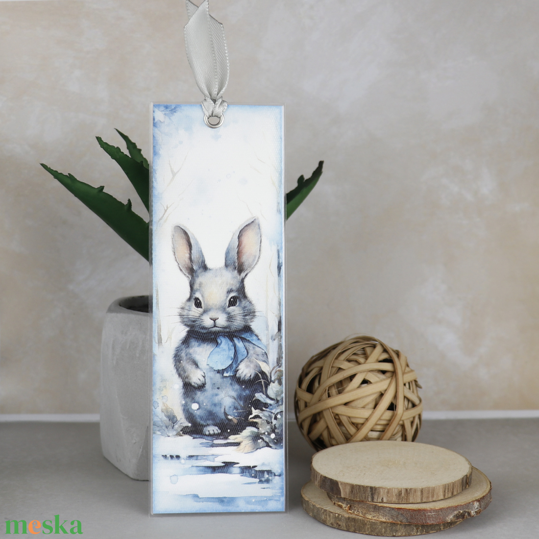 Állatos könyvjelző-nyuszi - könyv & zene - könyvjelző - Meska.hu