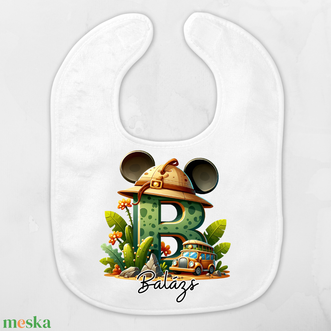 Baby előke-safari névre szóló - ruha & divat - babaruha & gyerekruha - előke & nyálkendő - Meska.hu Baby előke-safari névre szóló - ruha & divat - babaruha & gyerekruha - előke & nyálkendő - Meska.hu