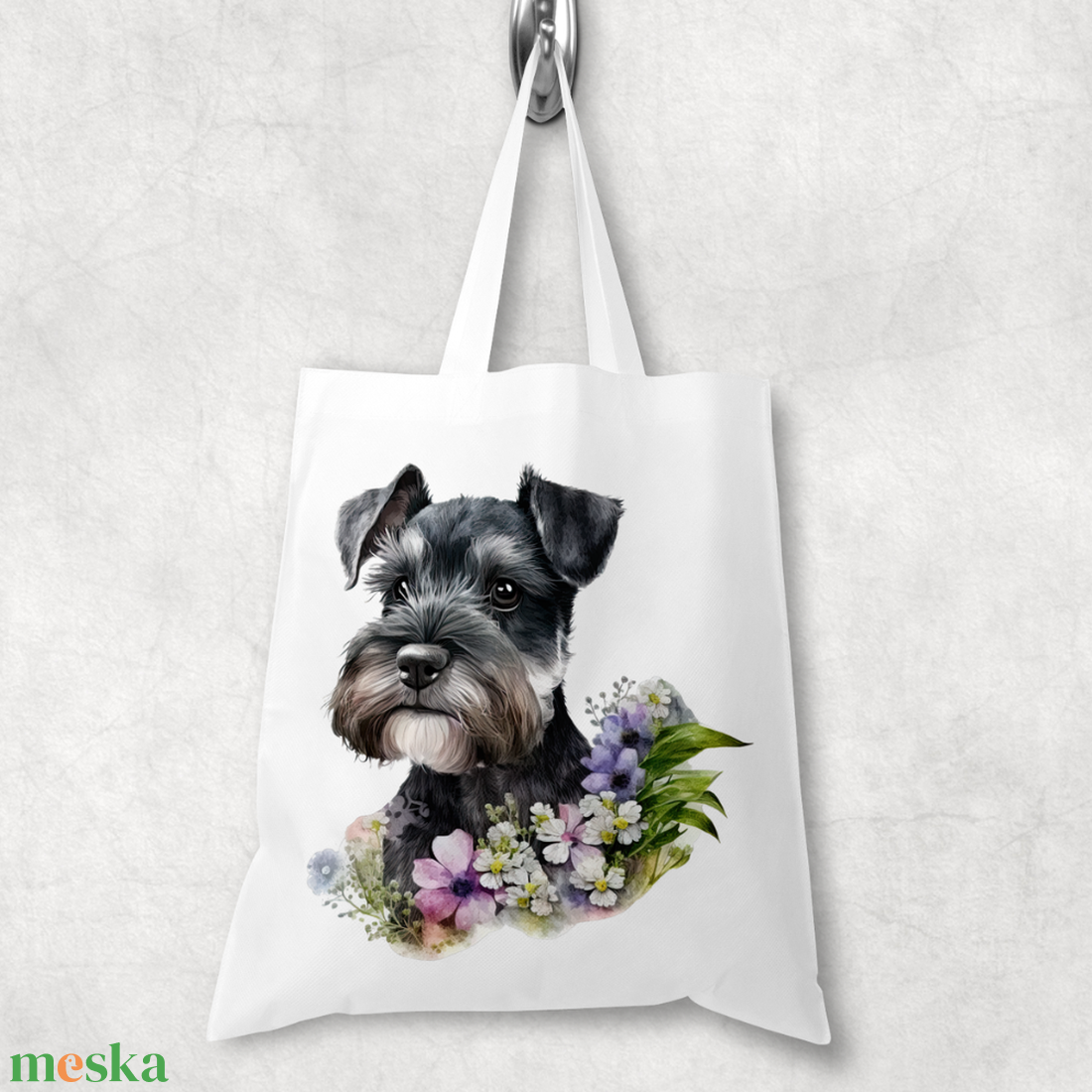 Bevásárlótáska-Schnauzer - táska & tok - bevásárlás & shopper táska - shopper, textiltáska, szatyor - Meska.hu Bevásárlótáska-Schnauzer - táska & tok - bevásárlás & shopper táska - shopper, textiltáska, szatyor - Meska.hu