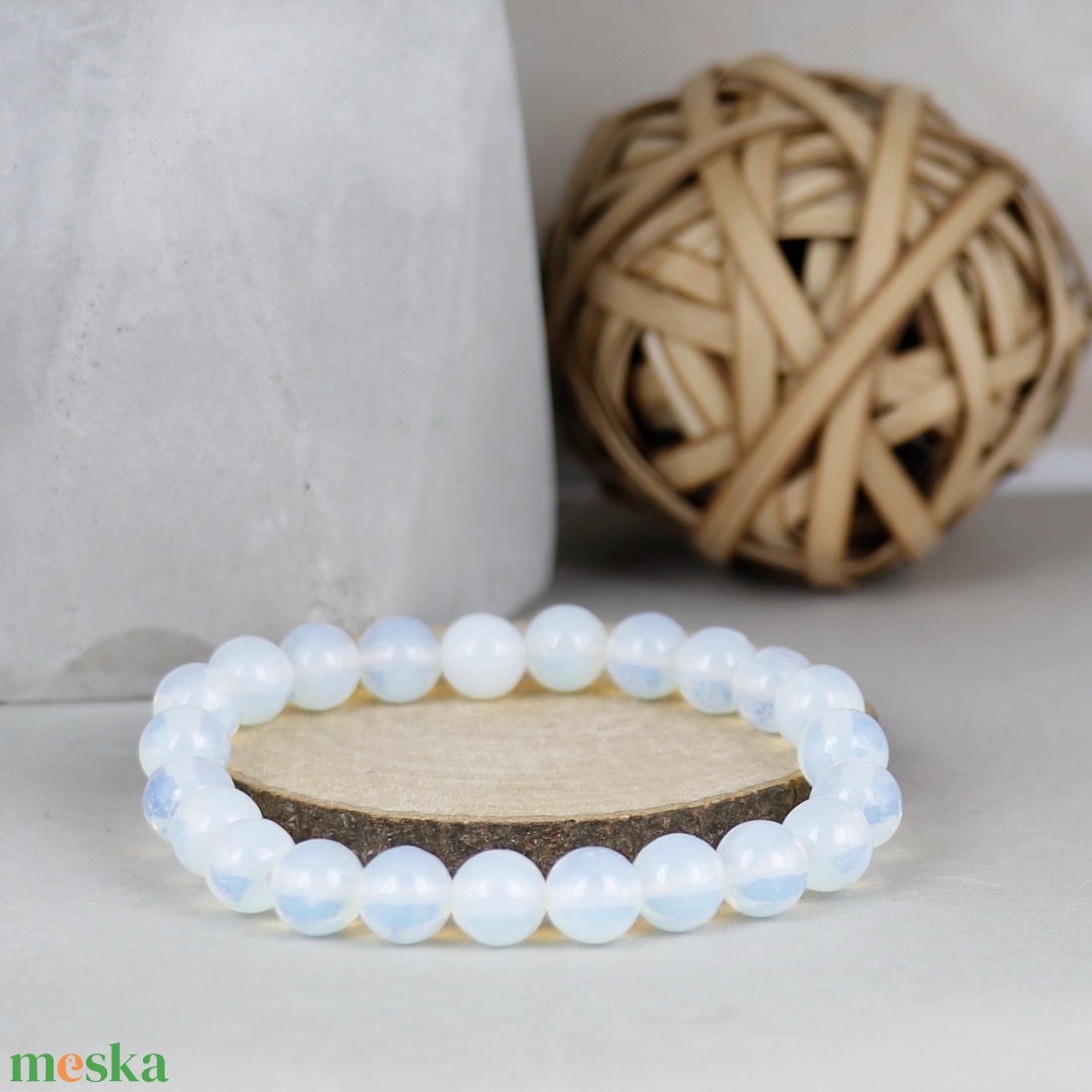 Ásvány karkötő-opál - ékszer - ékszerszett - Meska.hu Ásvány karkötő-opál - ékszer - ékszerszett - Meska.hu