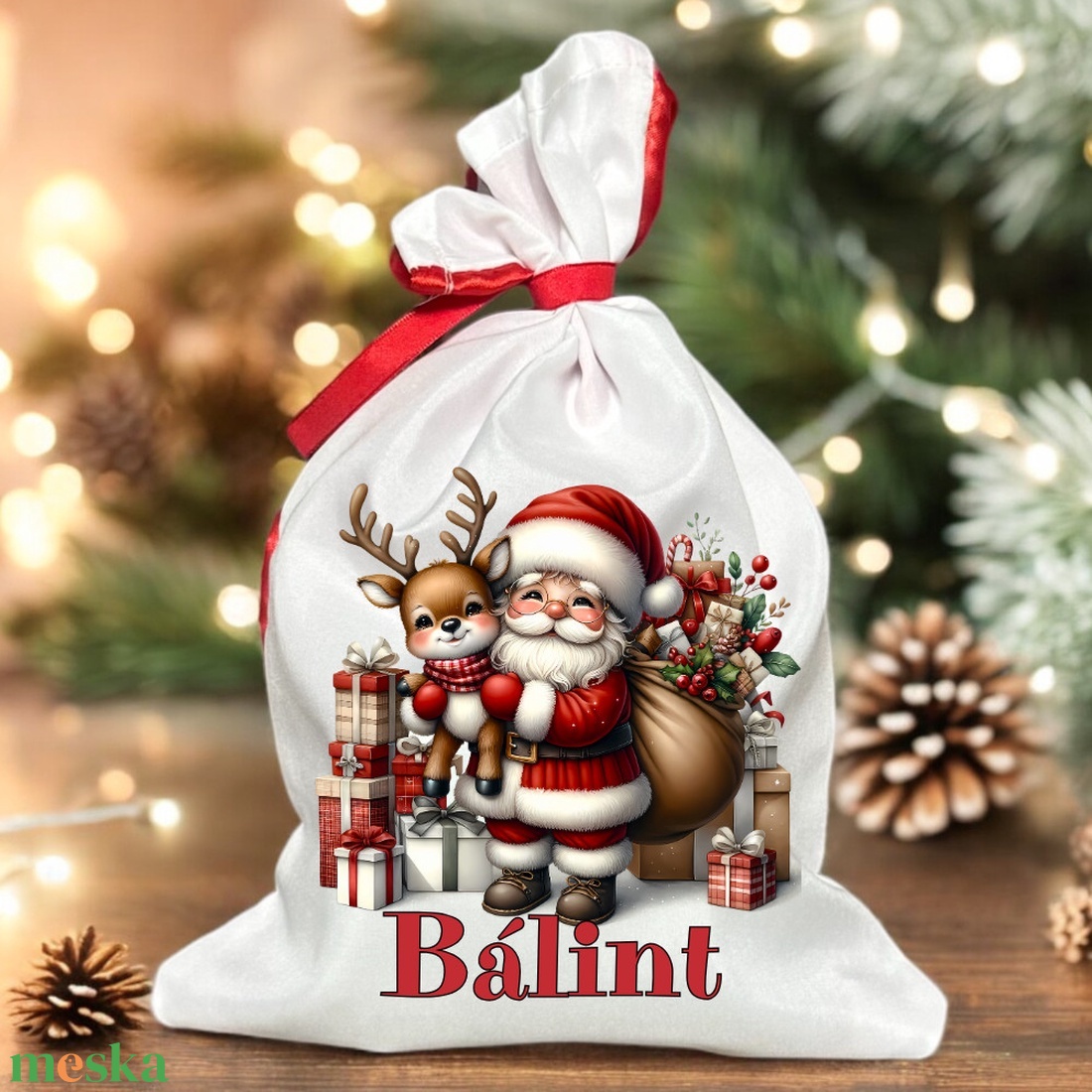 Egyedi mikulás zsák- bármilyen névvel - karácsony - mikulás - mikulás zsák - Meska.hu Egyedi mikulás zsák- bármilyen névvel - karácsony - mikulás - mikulás zsák - Meska.hu