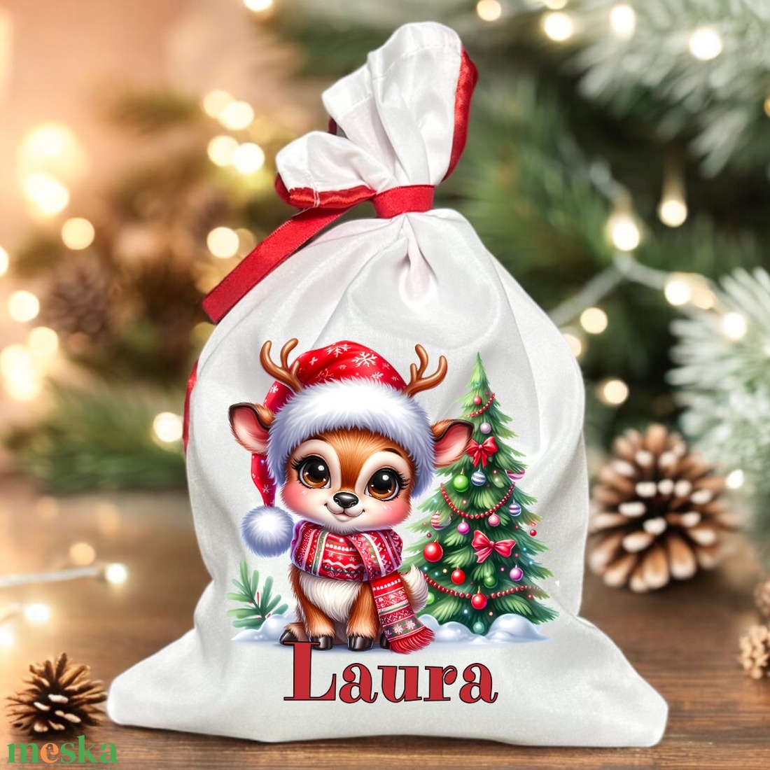 Egyedi mikulás zsák- bármilyen névvel - karácsony - mikulás - mikulás zsák - Meska.hu Egyedi mikulás zsák- bármilyen névvel - karácsony - mikulás - mikulás zsák - Meska.hu