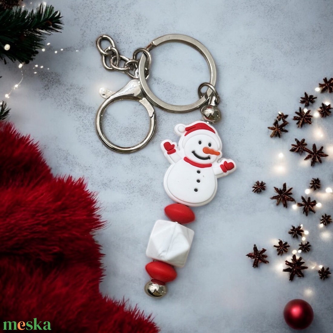 Egyedi hóemberes kulcstartó - táska & tok - kulcstartó & táskadísz - kulcstartó - Meska.hu Egyedi hóemberes kulcstartó - táska & tok - kulcstartó & táskadísz - kulcstartó - Meska.hu