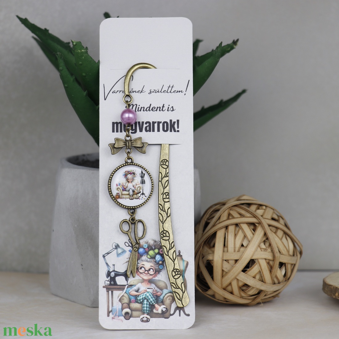Könyvjelző - Varrás - könyv & zene - könyvjelző - Meska.hu