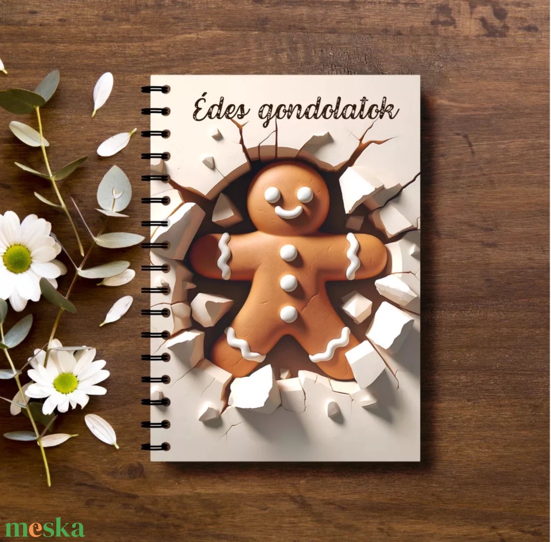 Egyedi füzet - Mézeskalács - otthon & életmód - papír, írószer - jegyzetfüzet & napló - Meska.hu Egyedi füzet - Mézeskalács - otthon & életmód - papír, írószer - jegyzetfüzet & napló - Meska.hu